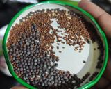 A picture of step 2 of Tomato Rice / Thakkali Sadam.
