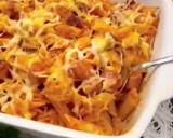 Foto del paso 12 de la receta: Macarrones con salchichas y chorizo, rellenos de queso