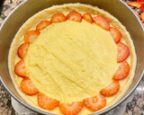 Foto del paso 9 de la receta: Pastel rústico con crema pastelera y fresas “sin gluten”