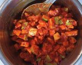 A picture of step 2 of Raw Mango and Carrot Instant pickle.