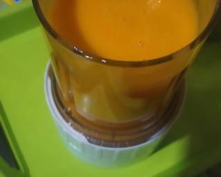 Puding labu kuning - Step 1