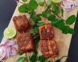 A picture of step 4 of Grilled Paneer.