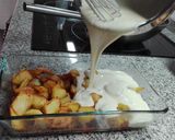 Foto del paso 8 de la receta: Patatas con bechamel gratinadas