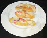 Foto langkah ke 2 dari resep Salad Buah Gulung.