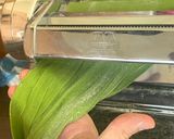 A picture of step 6 of Spinach Fettuccine.