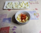 Foto del passaggio 3 della ricetta Uova di quaglia alla diavola