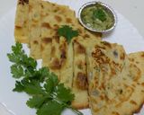A picture of step 9 of Crispy Anda paratha.