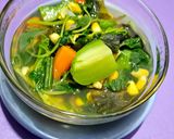 Foto langkah ke 5 dari resep Bening Bayam Labu siam spesial.