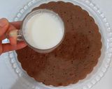 عکس مرحله 5 از دستور کیک تریلیچه شکلاتی با سس قهوه و شکلات 😋😍 کیک تولدم 🥰🥳🎉