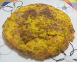 Foto del paso 4 de la receta Tortilla de zanahoria y puerro