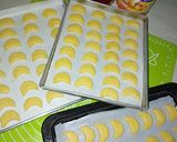 Foto langkah ke 3 dari resep Putri salju keju rainbow.
