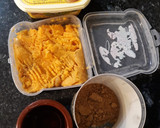Foto del paso 1 de la receta: Fajitas con crema de boniato dulce y polen de abejas