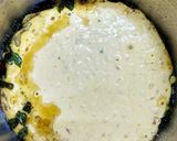 A picture of step 2 of Kadahi dhokla.