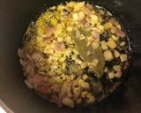 A picture of step 3 of Dahi Bhindi.
