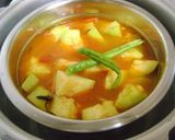 A picture of step 6 of Kaddu Ka Dalcha (Bottle Gourd cooked with Bengal Gram - Hyderabadi Style).