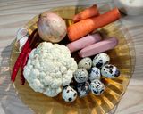 Foto langkah ke 1 dari resep 11. Cah Kembang Kol Telur Puyuh.