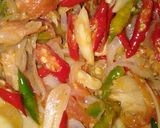 Foto langkah ke 3 dari resep Tumis Daun Labu.