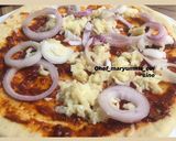 A picture of step 8 of Home made pizza by chef_maryumms_cusine🌸.