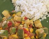 Foto del paso 8 de la receta: Calabacitas con elote y tomate