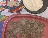 Foto del paso 1 de la receta: Arroz con Mollejas de Pollo y Ensalada de Zanahoria