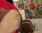 Foto del passaggio 4 della ricetta ☕️Crostata frolla al caffè, namelaka alla nocciola e crema leggere alla vaniglia☕️