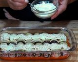 Foto del paso 10 de la receta Rollitos de berenjena con jamón York y queso al horno