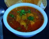 जिमीकन्द मटर की सब्जी (jimikand matar ki sabzi recipe in Hindi) रेसिपी चरण 3 फोटो