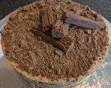 A picture of step 8 of Chocolate Cheesecake.