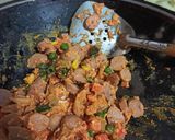 Foto langkah ke 5 dari resep Kimchi Bokkeumbap (Nasi Goreng Kimchi).