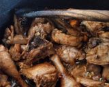 A picture of step 9 of Kenyan Kienyeji chicken pepper soup.
