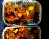 A picture of step 6 of Roasted mutton with peppers.