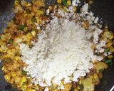 A picture of step 4 of Papad Rolls.