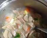 Foto langkah ke 4 dari resep Sayur sop baso.
