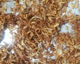 A picture of step 4 of Mung kheema pulao.