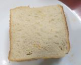 A picture of step 5 of Chicken & veg mayonnaise cheese sandwich.