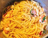 Φωτογραφία βήματος 5 της συνταγής Shrimp in love ❤️ pasta