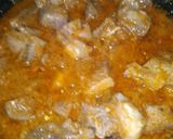 A picture of step 4 of Beef karahi.