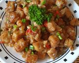 Foto langkah ke 5 dari resep Sizzling tofu.