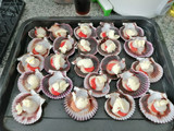 Conchitas a la parmesana