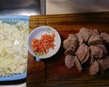 開陽高麗菜炒貢丸的食譜步驟1照片