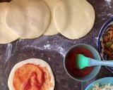 A picture of step 3 of Super Soft and Fluffy Pizza buns| Pizza bombs.
