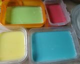 Foto langkah ke 3 dari resep Puding Mozaik Kaca.