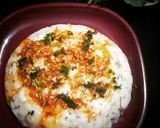 A picture of step 4 of Masala khichu. (Gujarati breakfast).