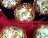 A picture of step 5 of Disc bread pizza.