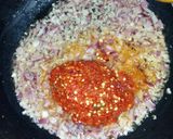 A picture of step 5 of Hot and sticky Tofu sauce.