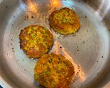 A picture of step 3 of Broccoli Fritters.