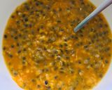 Hình bước làm 1 của món Pudding dừa non tươi và sốt chanh dây