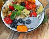 Une image de l'étape 8 de 🍒BREAKFAST TIME 🐝GRAINES DE CHIA 🍇 FRUITS🫐🍌🍓.
