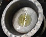 A picture of step 1 of Zan millet porridge.