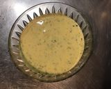 Une image de l'étape 6 de Sauce au yaourt, citrons, coriandre et moutarde au pain d'épices.